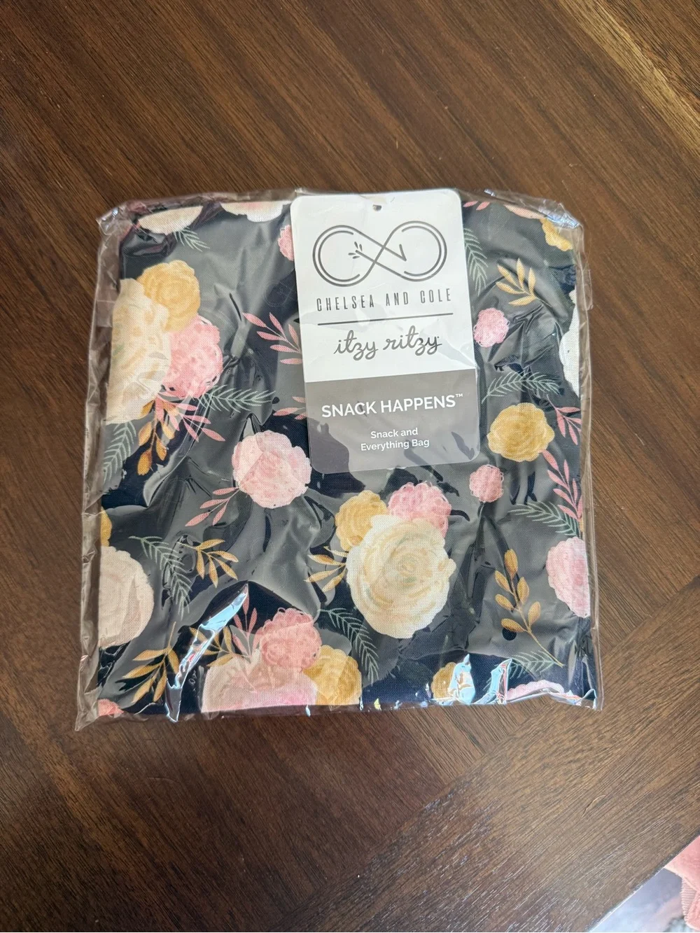 Itzy Ritzy Snack Happens Bag -  Chelsea and Cole collab